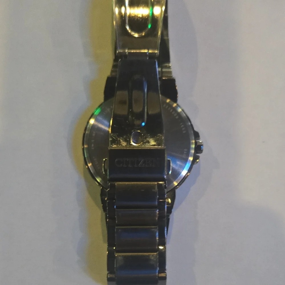 Citizen Black Eco-Drive Men's Watch - Picture 3 of 6